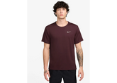 Nike Miler Dri-Fit T Shirt Burgundy Crush